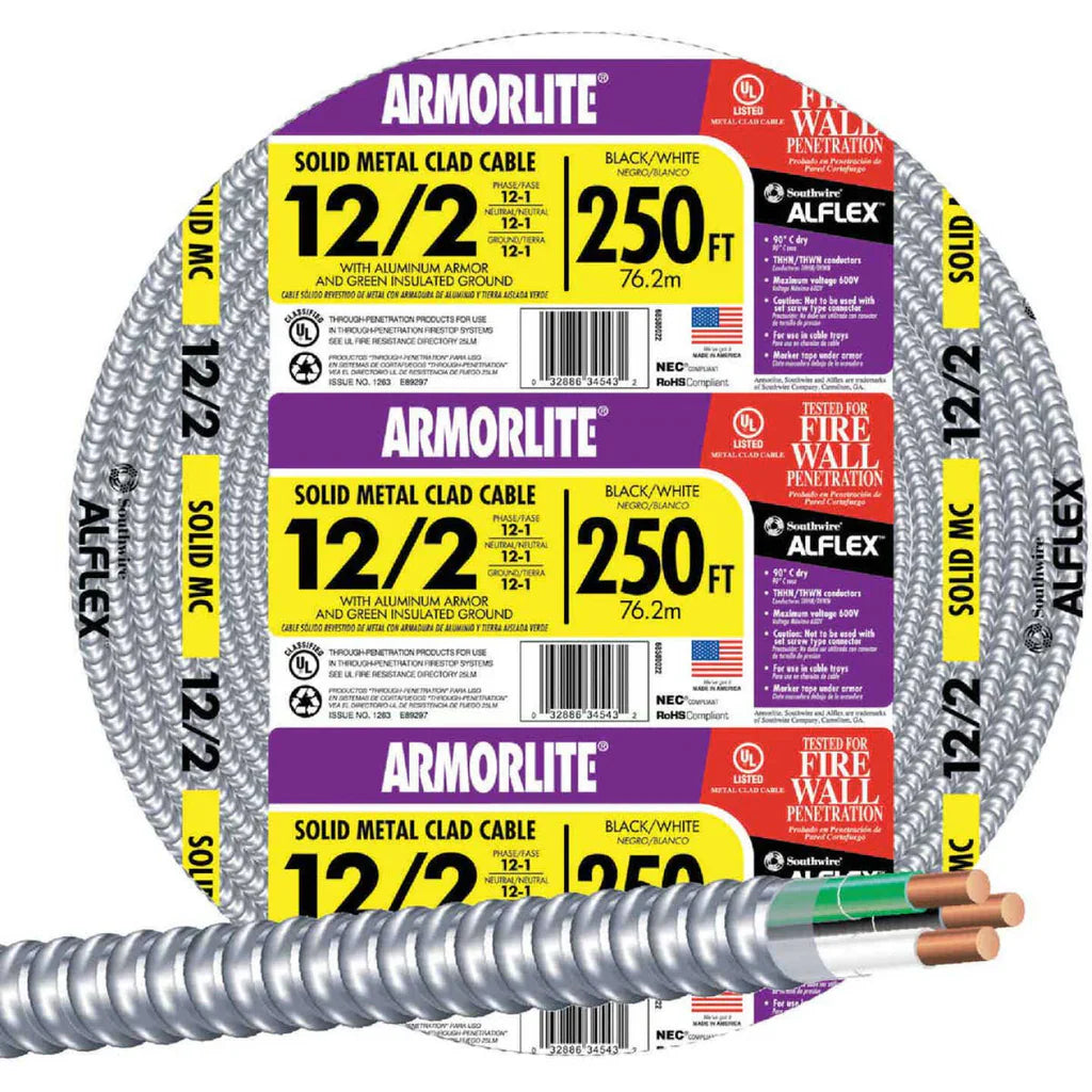 12/2 MC Cable 250FT