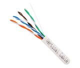 CAT5e Ethernet Cable Direct Burial UV-Rated 1000ft Pull Box White