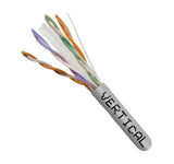 CAT6 UTP CMR Riser 1000 ft Pull Box Gray