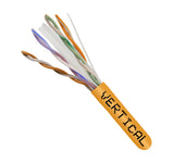 CAT6 UTP CMR Riser 1000 ft Pull Box Orange