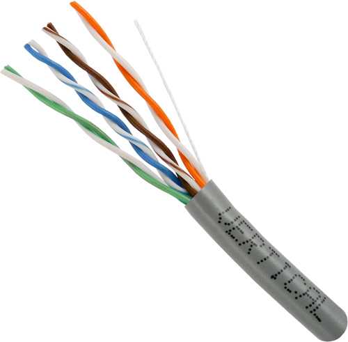 CAT5E UTP CMR Riser Rated Gray
