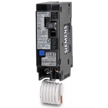 Siemens 20A AFCI Circuit Breaker