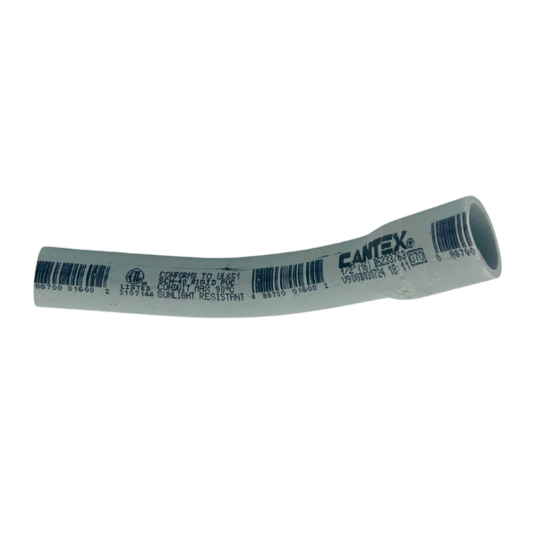 Bell End PVC Elbow 40-Degrees (SCH 40)