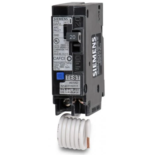 Siemens 20A AFCI Circuit Breaker